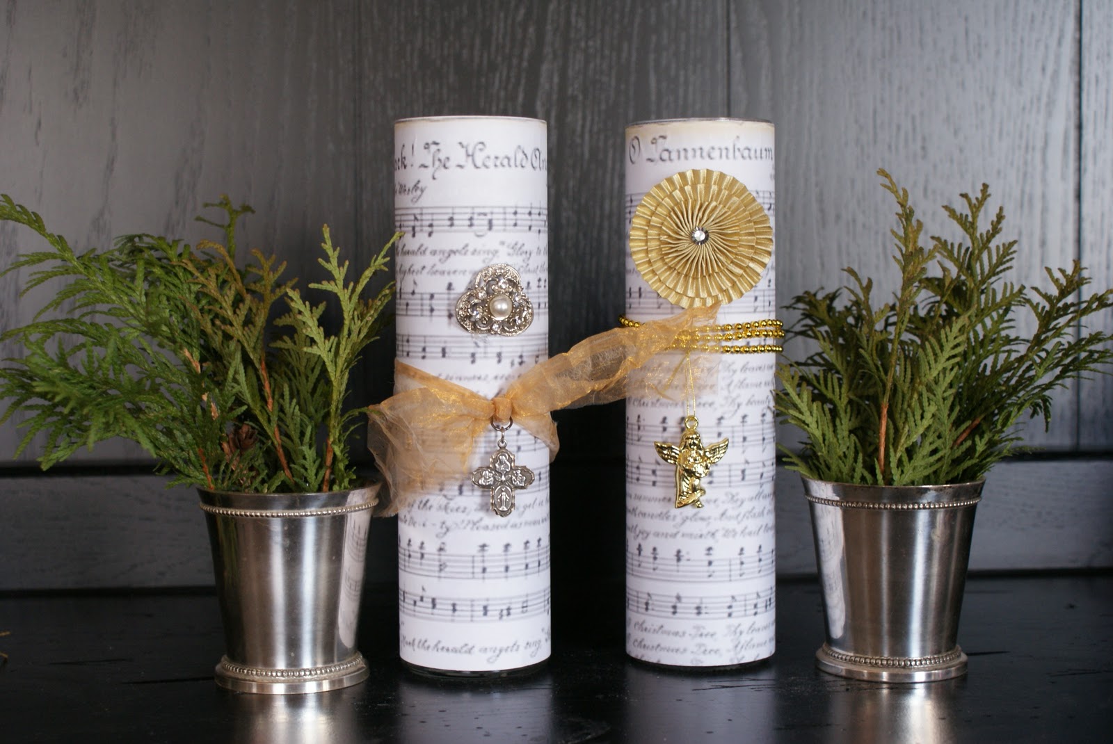 Our Hopeful Home Pottery Barninspired Christmas Candles Plus Bling