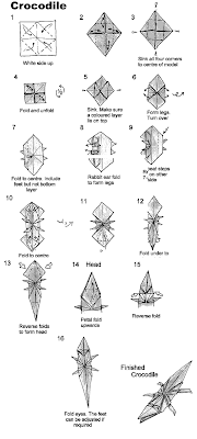 Alligator Origami