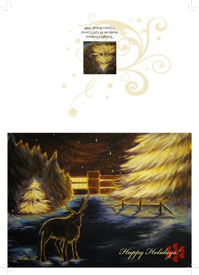 Canadore Christmas Card "Twilight Christmas"