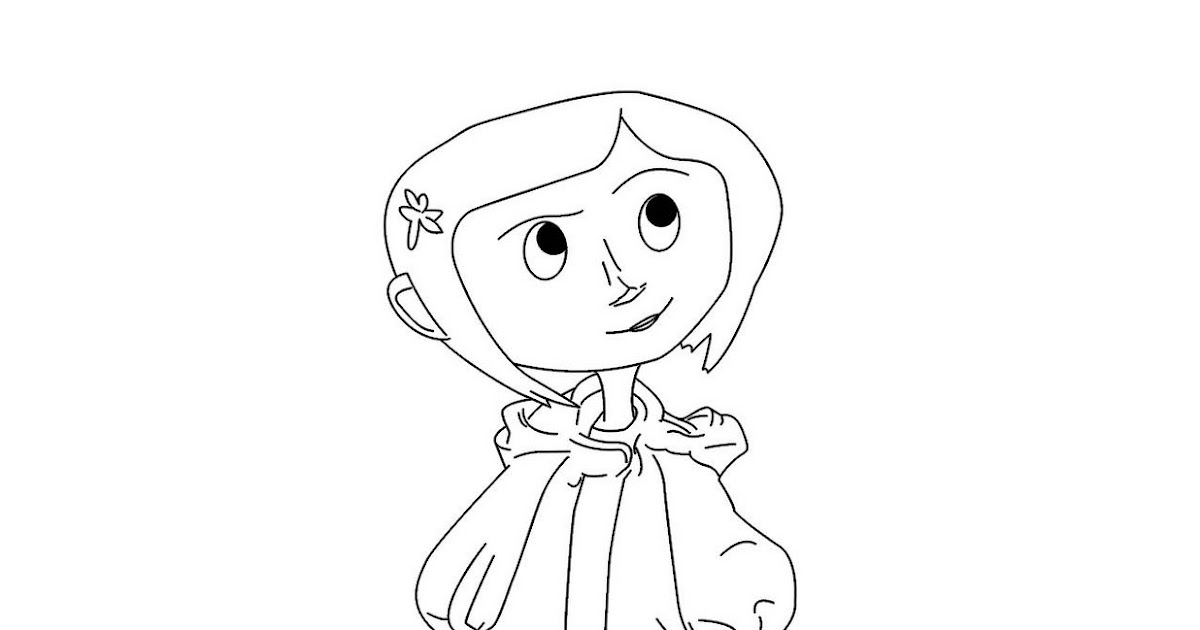 Coraline Coloring Pages Two New Free Coraline Coloring Page Coloring daily and completing color pages and even books boosts a child's pride and confidence to complete tasks in themselves, which will benefit them in coming future. coraline coloring pages blogger