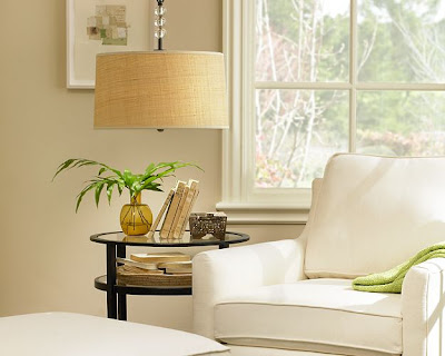 Raffia pendant light from Pottery Barn