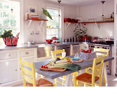 Country Kitchen Table  Chairs on Stewing On Small Kitchens And Open Shelves   The Perfect Blend Of Form