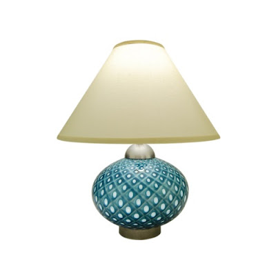 Lamp Tables on Little   Aptos Pebble Table Lamp   On Sale  495  Blue Glass Lamp