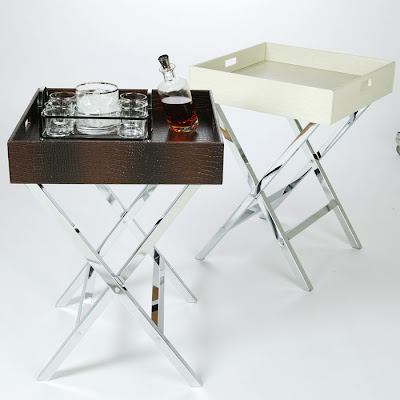 Snack Tables on The Spot On Fashionable Side Tables  Nightstands And Tray Tables