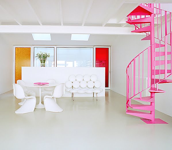 Hot Pink Kitchen