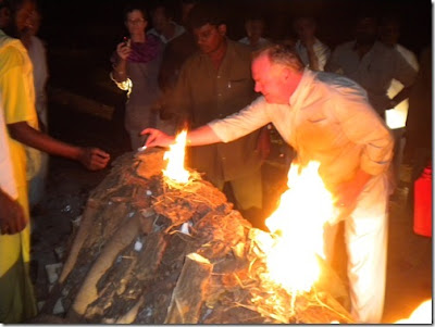 Hindu Ritual death ceremony cremation