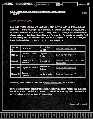 Metallica en Lima