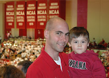 Tony & Will @ Will's first IU game 2-09