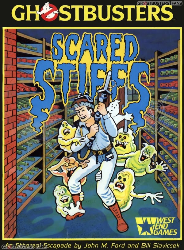POP CULTURE SHOP GHOSTBUSTERS RPG ROLE PLAYING GAME SCARED STIFFS OOP 87