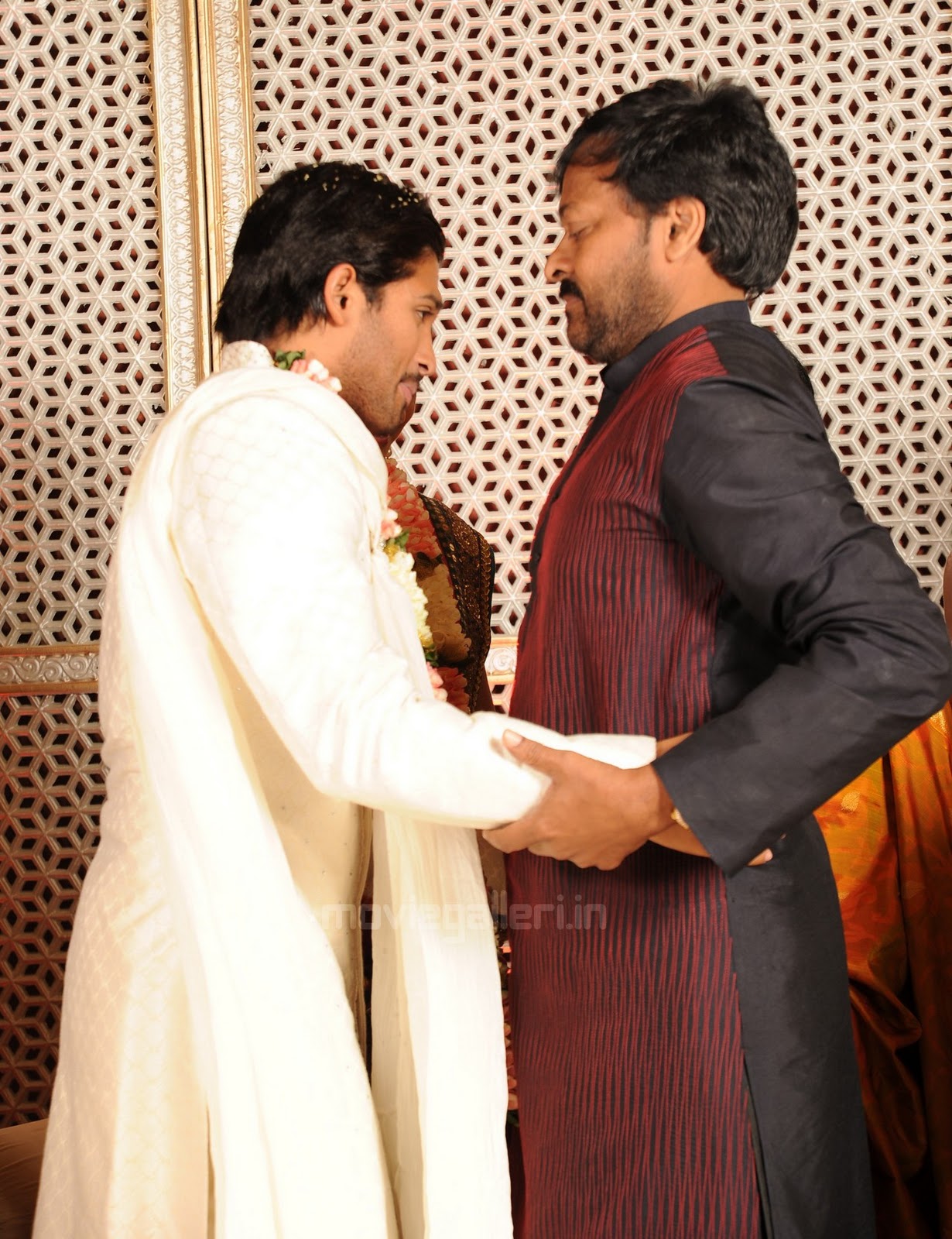 Chiranjeevi at Allu Arjun's Engagement Photos Stills | New ...