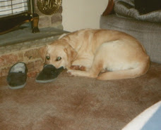 She just loved slippers!