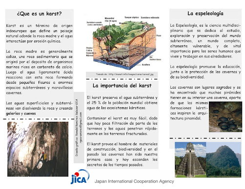 BROCHURE PROTECCIÓN  CUEVAS Y KARST