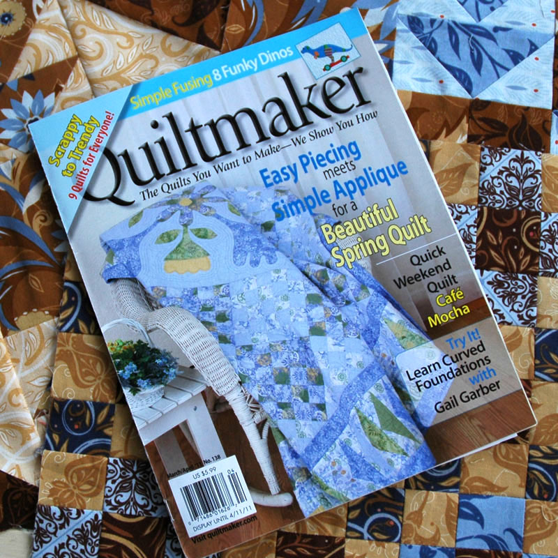 Amanda Murphy Design Quiltmaker's (and my) Cafe Mocha!