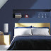 Royal Blue Bedroom Desins