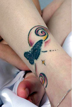 Butterfly Shank Tattoos