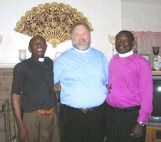 Benson, Jim, and Bishop Jackson Nzerebende