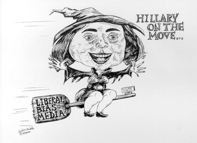 Hillary ' Sputnik ' Clinton On The Move