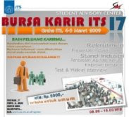 BURSA KARIR ITS 2009