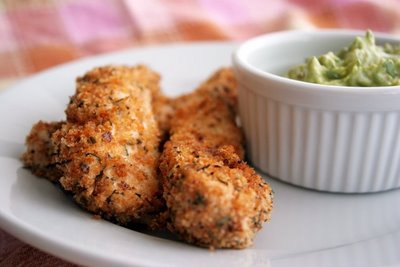 panko breaded chicken fingers