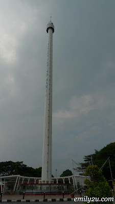 rotating tower Menara Taming Sari