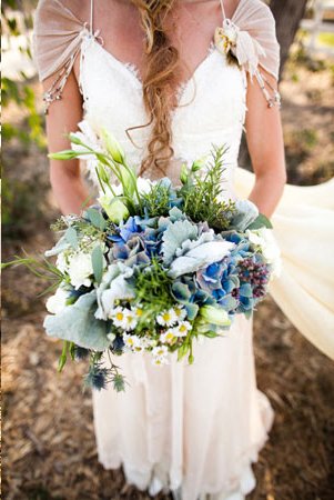 Floating Indie Wedding Dress Love