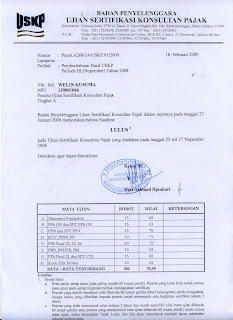 Welin Kusuma Profesi Konsultan Pajak Tax Consultant