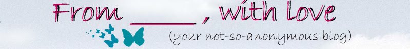 From ____ , with love.