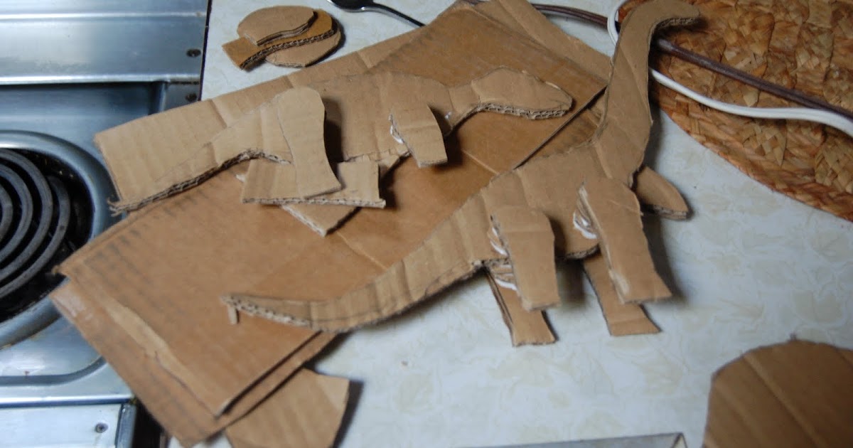 Olivia Jean Keepin' it Green Paper Mache Dinosaur Tutorial