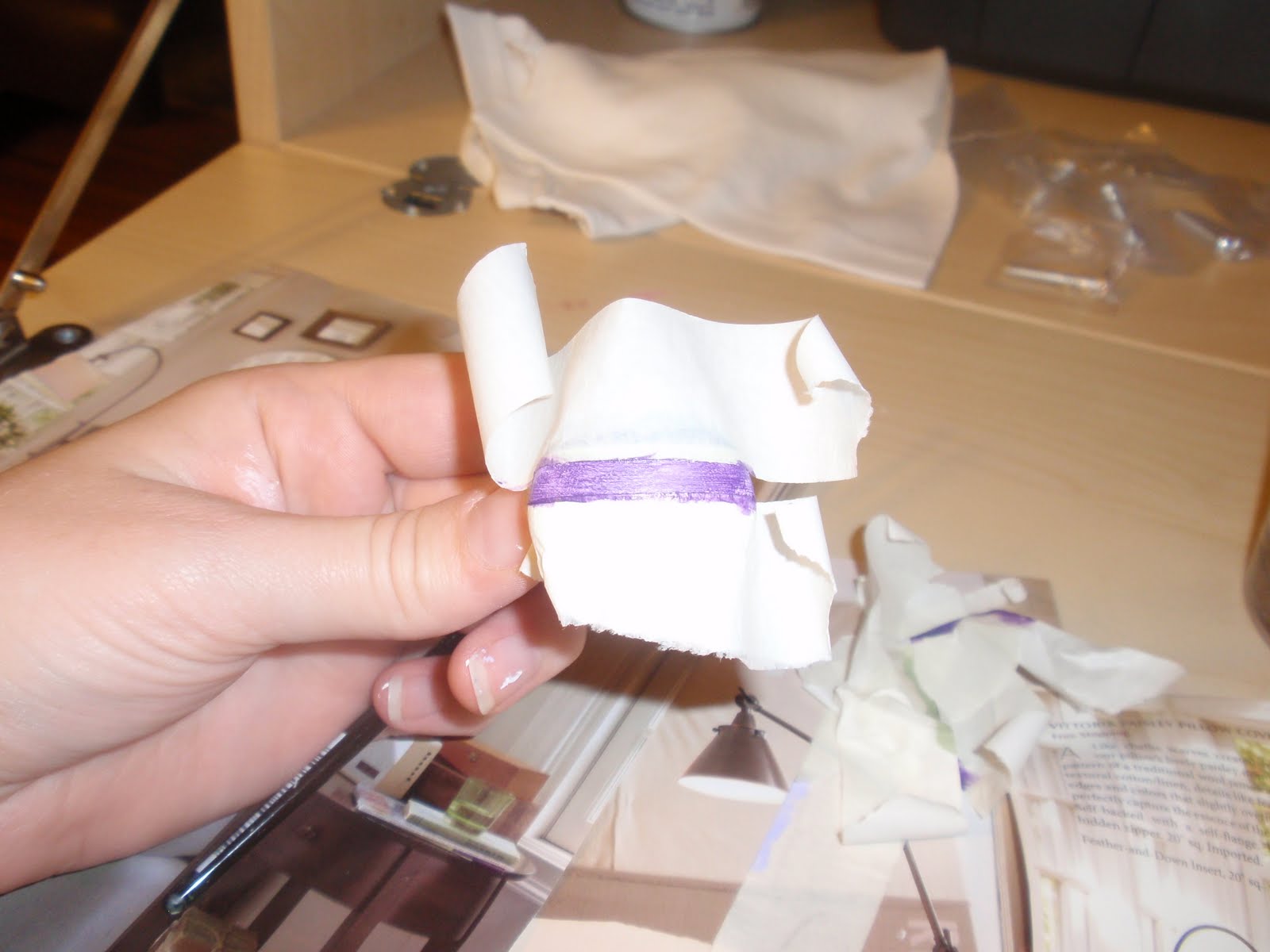 Diary of a Crafty Lady Hand Painted Dresser Drawer Knobs