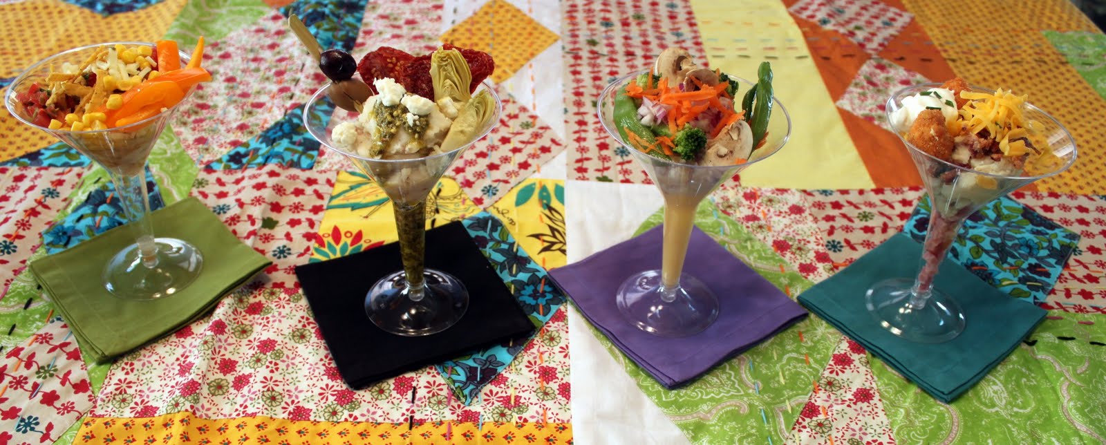 Moore Minutes Mashed Potato Martini Bar Mashtinis!