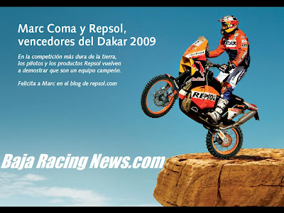 Auto Racing Mexico on Baja Racing News Live Repsol And Baja Racing News Com Announcement