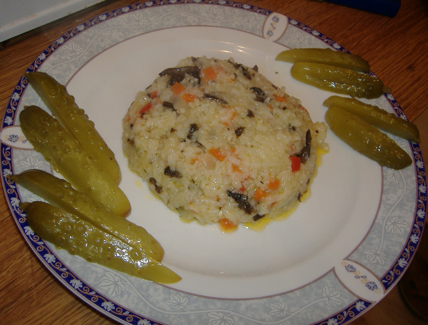 Gastronomiaun hobby Pilaf cu ciuperci