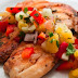 Tropical Salsa with Grilled Fish