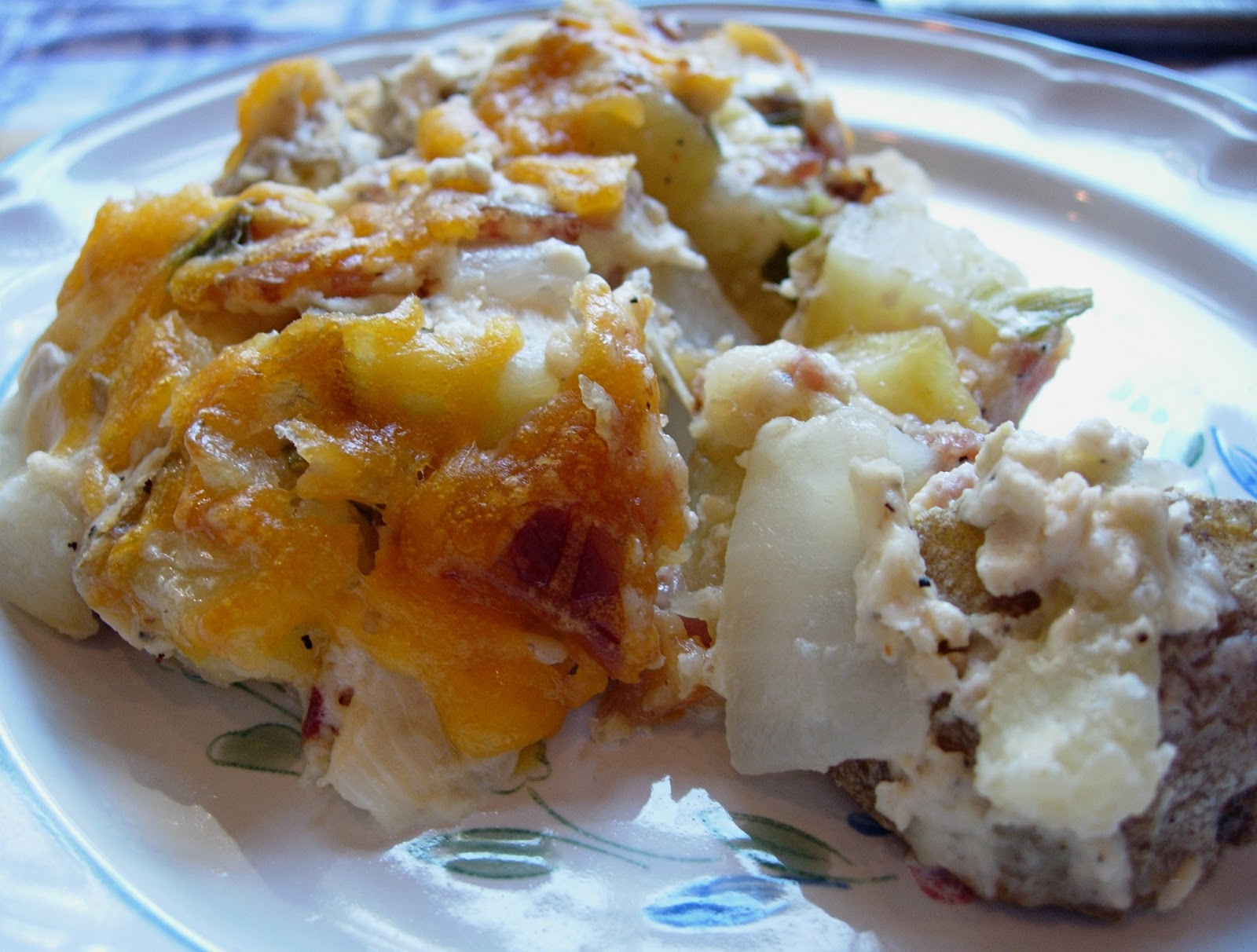 Twice Baked Stuffed Potato Casserole Drick's Rambling Cafe