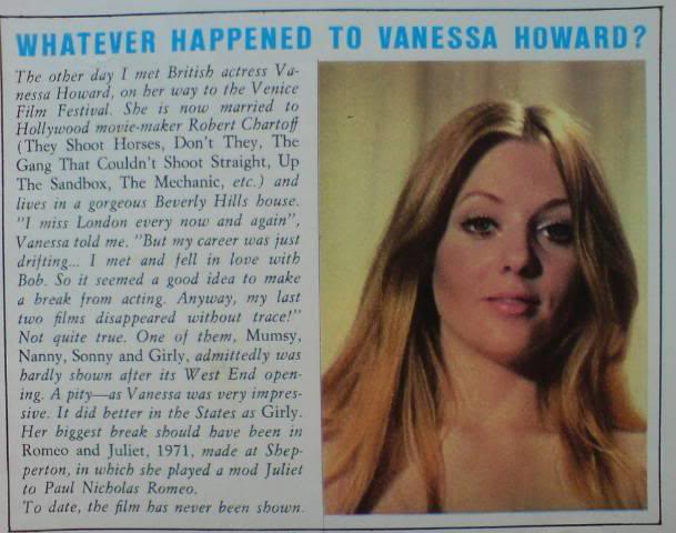 Vanessa Howard Actress