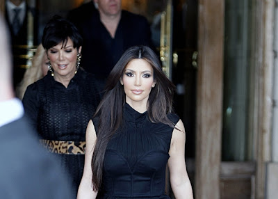 Kim Kardashian HQ Pics & Videos: Kim Kardashian wore Black Alexander