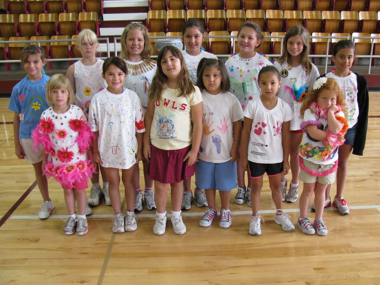 OWL FUN CAMP 2010 CRAZY TSHIRT DAY!!!!!!!