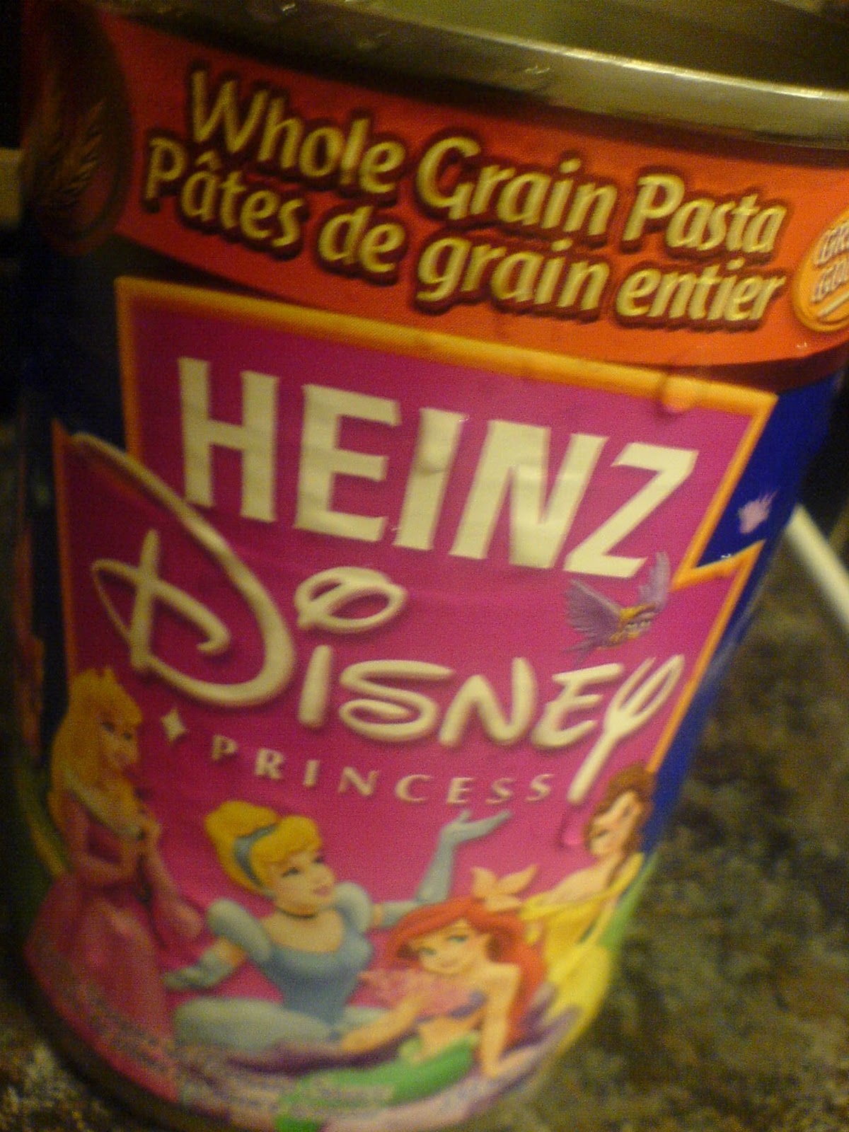 Feed Dri Heinz Disney Princess Pasta