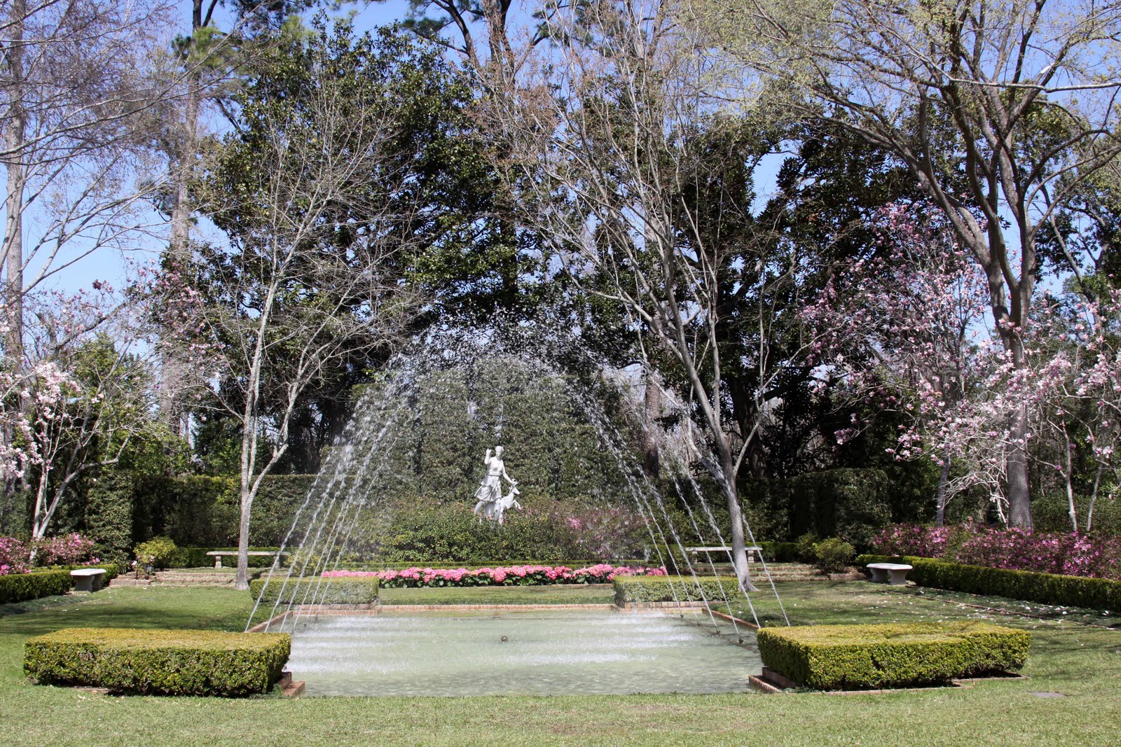 out within Bayou Bend.