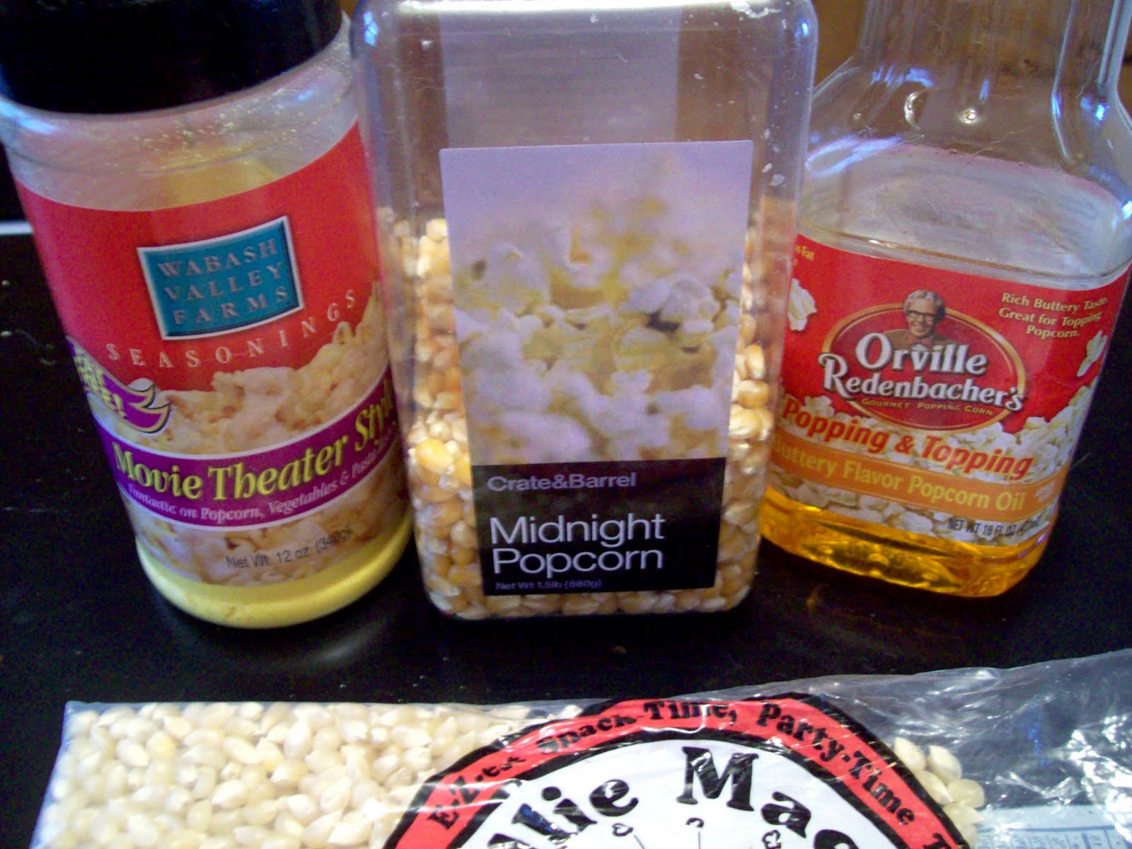 The Midnight Carver So what types of Popcorns....?