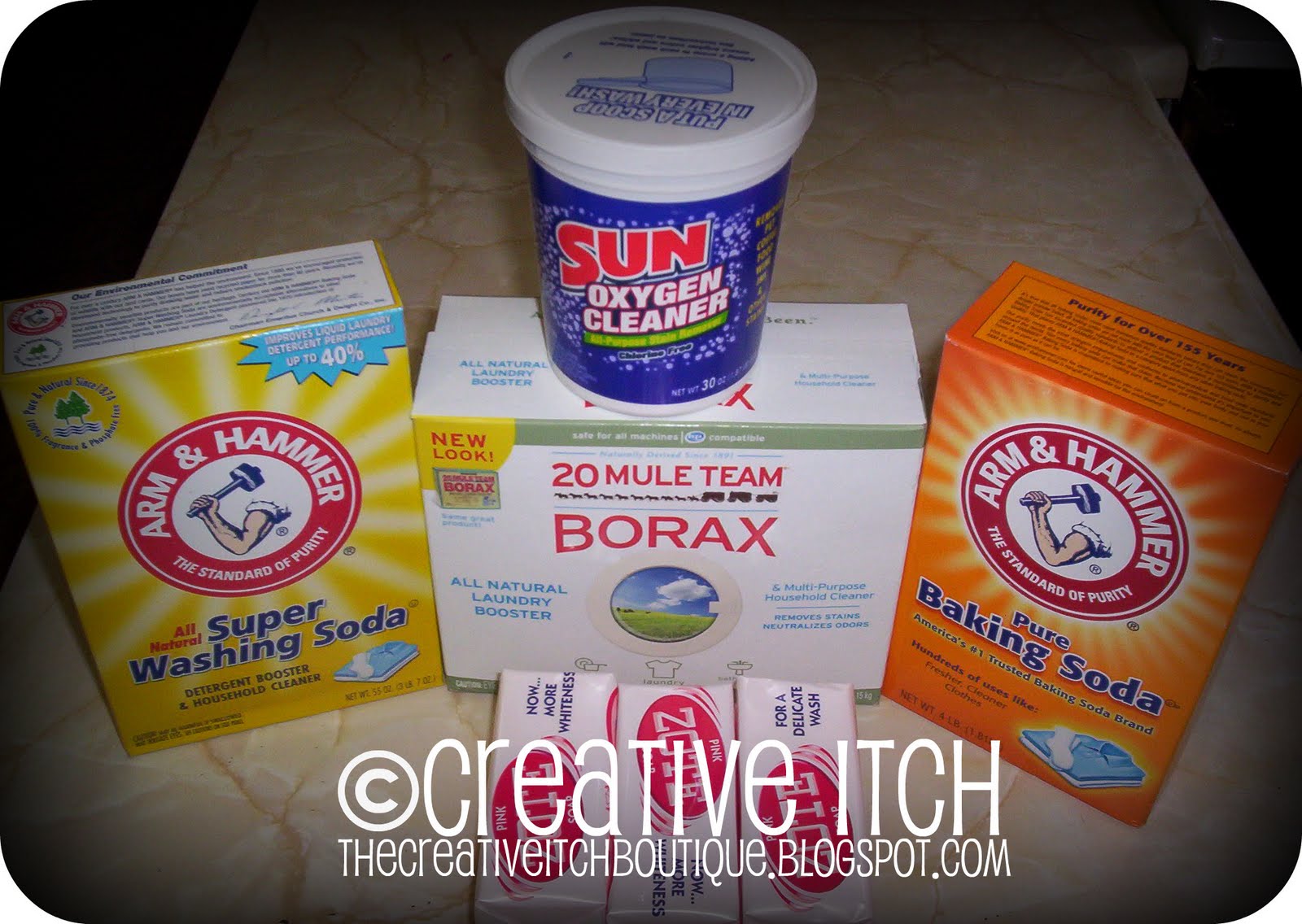 Creative Itch Homemade Laundry Detergent