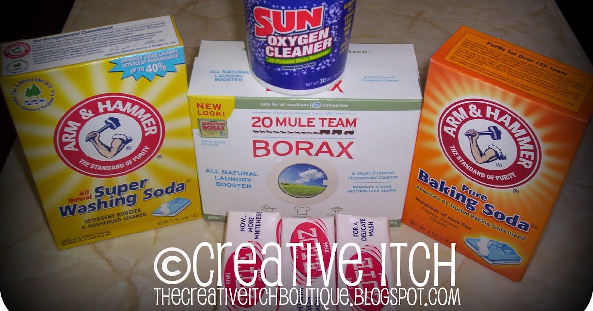 Creative Itch Homemade Laundry Detergent