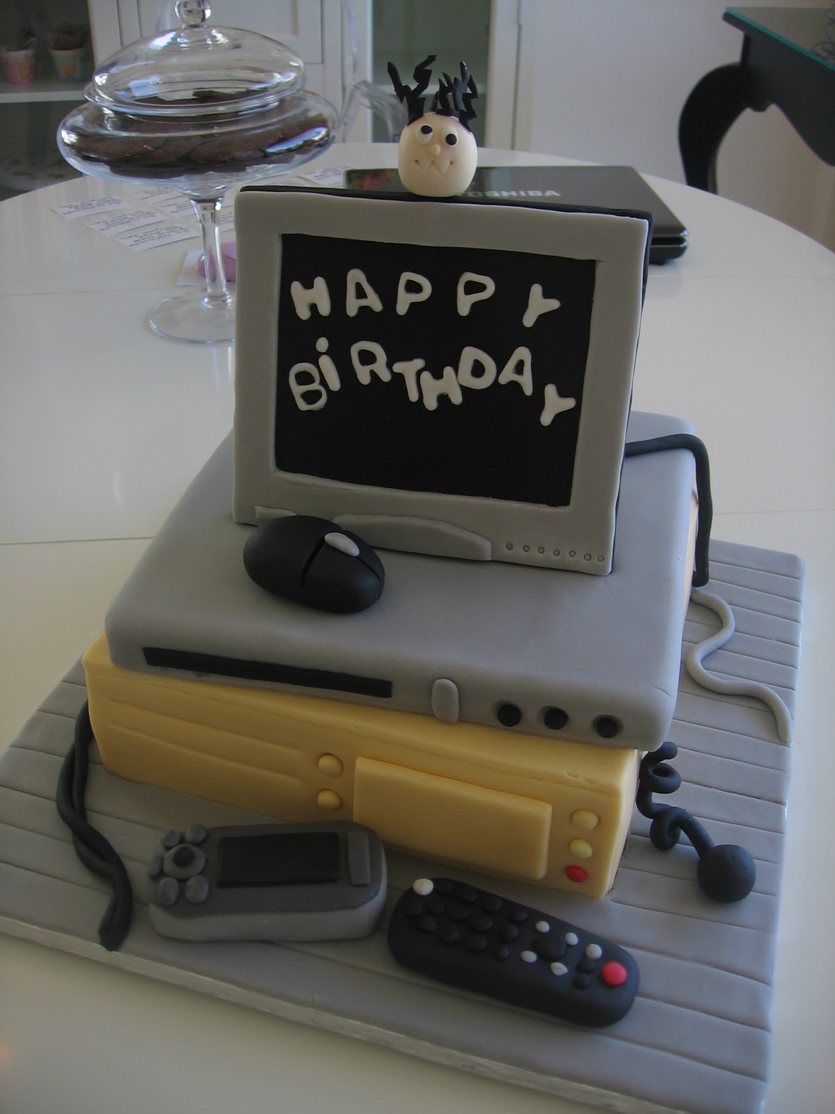 Bilgisayar Pasta Cake Story
