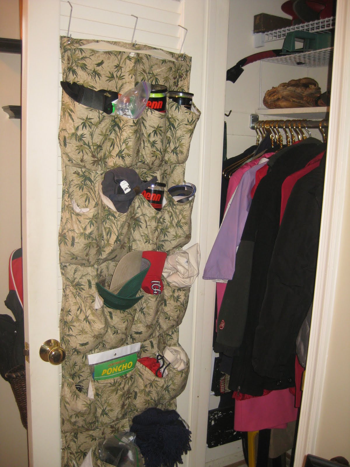 An inch of gray: no garage. no mudroom. no problem? small space ideas.