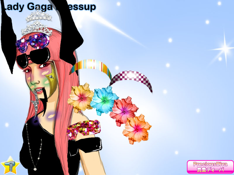 lady gaga dress up games 2010