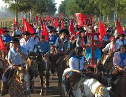 fieles camino alGauchito gil