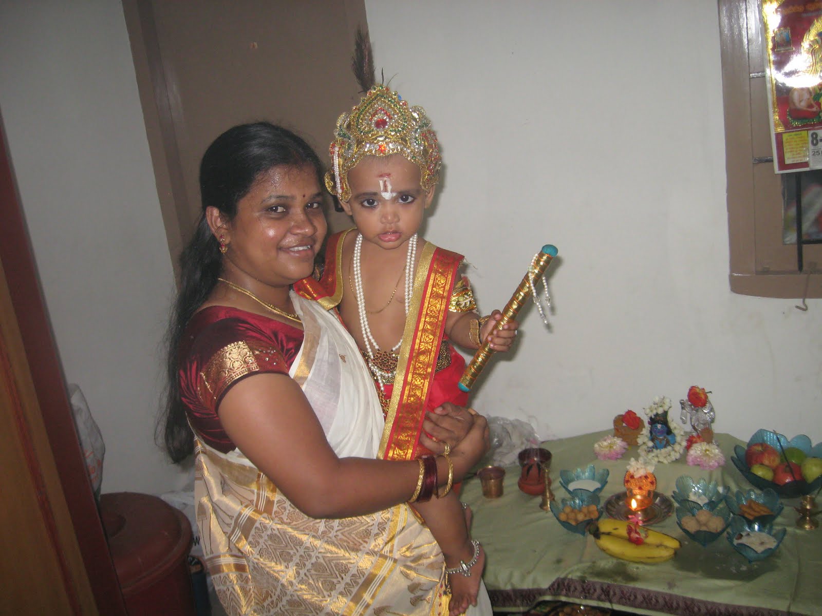 Honeyyy The Little Angel Kutty Krishna with us!!!