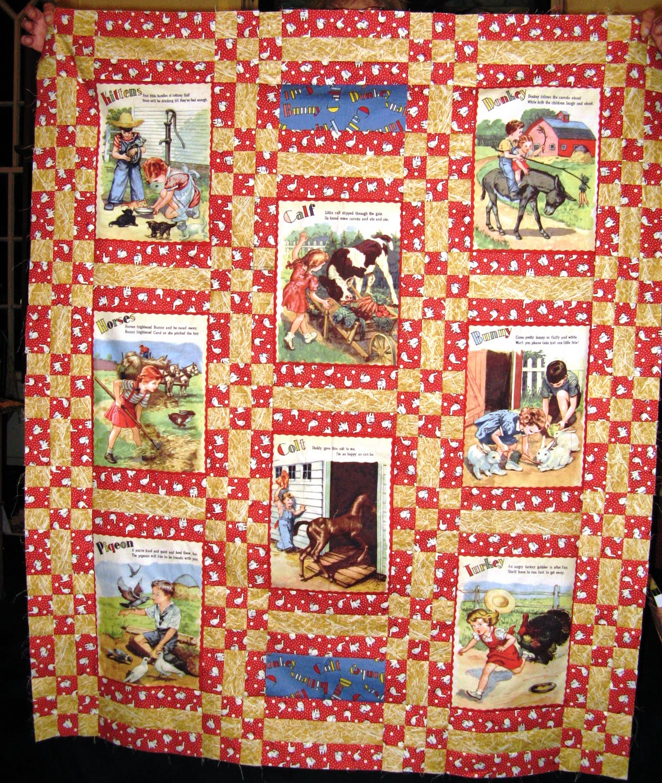The Napping Quilter Old Time Story Book Quilt