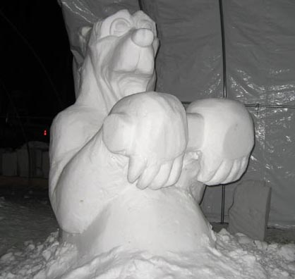 escultura-hielo-oso