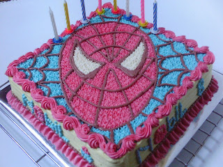 Spiderman Birthday Cakes on Dapur Yuri   Online Cake Shop  Spiderman Birthday Cakes